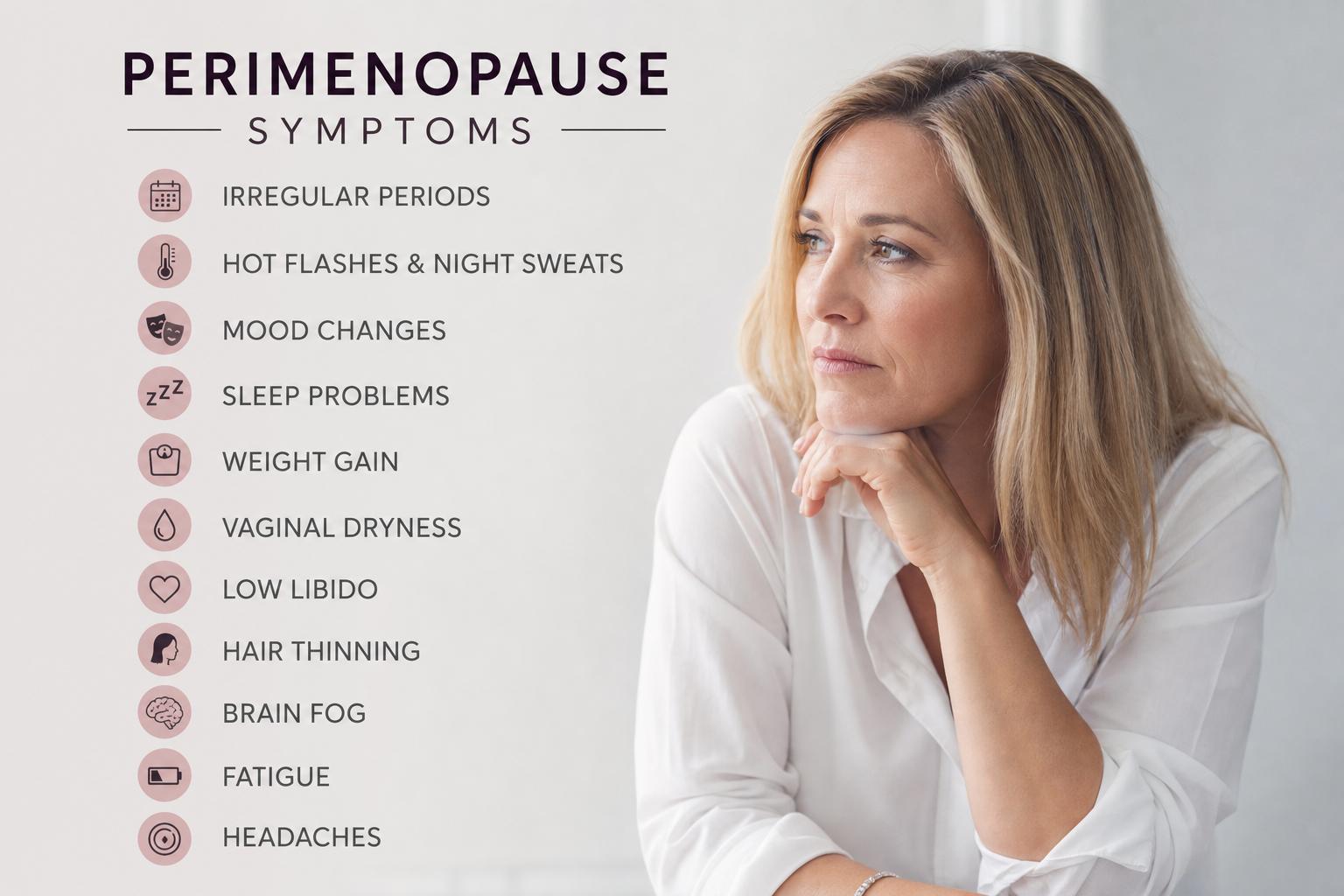 Perimenopause Symptoms in Canada: What’s Normal, What’s Not, and How to Feel Better