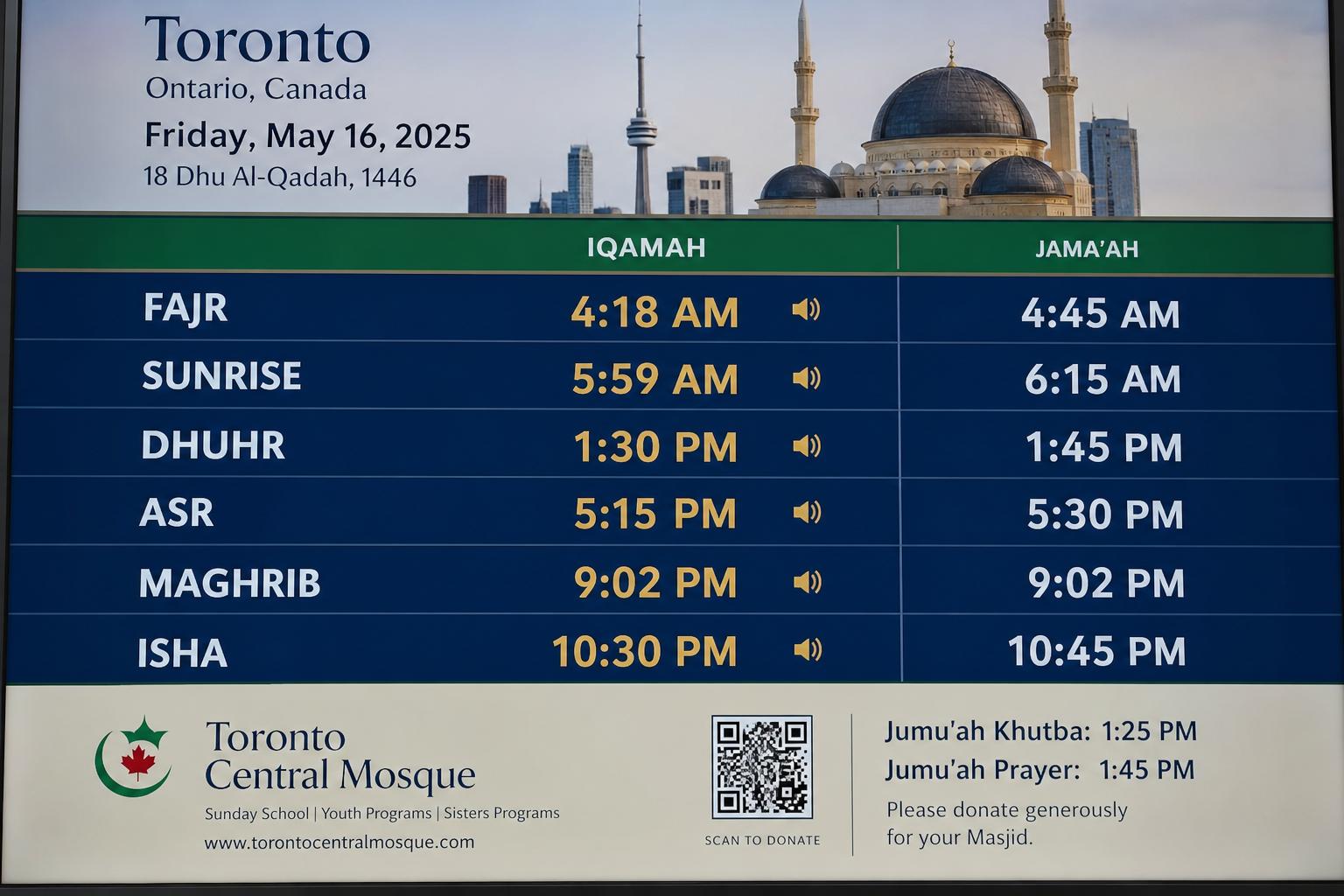 Prayer Times Toronto: Your Complete, No‑Nonsense Guide to Accurate Salah Times in the GTA